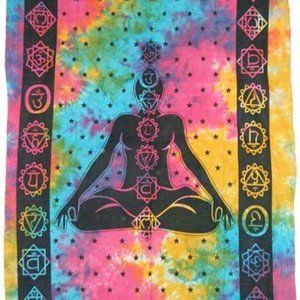 Seven Chakra Tapestry, Twin Size